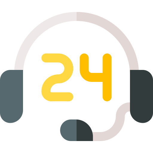 Tổng đài phục vụ 24/7.